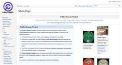 Desktop Screenshot of en.publicdomainproject.org