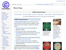 Tablet Screenshot of en.publicdomainproject.org